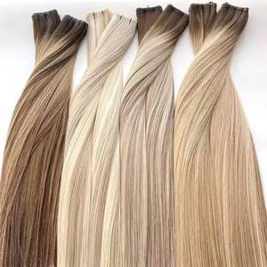 Extensiones de Cabello Ruso de Doble Trama, 100% Cabello Humano Virgen Remy, Puntas Gruesas, Invisibles, Listas para Usar en Salón, Envío Inmediato - Product Image 4