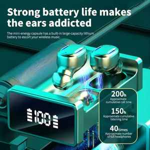 A22หู<span class=keywords><strong>ฟัง</strong></span> V5.0 TWS หู<span class=keywords><strong>ฟัง</strong></span>ไร้สายชุ<span class=keywords><strong>ด</strong></span>หูฟังพร้อมเอียร์บั<span class=keywords><strong>ด</strong></span>แบบ In-Ear พ็อด<span class=keywords><strong>ส</strong></span>ำหรับโทรศัพท์แอนดรอยด์ - Product Image 6