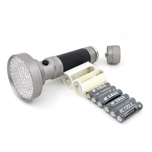 Đèn pin LED <span class=keywords><strong>UV</strong></span> công nghiệp cầm tay, thân đèn bằng nhôm, phát hiện vết bẩn thú cưng, bọ cạp, sử dụng pin AA, đạt chuẩn IP44, ánh sáng tím - Product Image 4