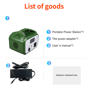 แบตเตอรี่ Lifepo4 600w สำหรับแคมป์ปิ้ง เครื่องกำเนิดไฟฟ้าพกพาสำหรับกิจกรรมกลางแจ้ง / แผงโซลาร์เซลล์สำหรับชาร์จ พาวเวอร์แบงค์แบบพกพา - Product Image 5