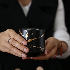 Vintage Chinese Porcelain Tea & Coffee Cup <b>Set</b> Ethiopian Japanese <b>Teapot</b> with Tray - Product Image 4