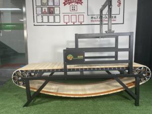 Tapis de course pour chien en bois et en acier inoxydable avec logo personnalisé Machine d'entraînement pour gros chiens Produit de formation et de comportement pour animaux de compagnie - Product Image 2