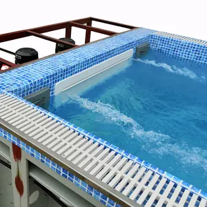 뜨거운 욕조 스파 제조 수영장 수영 운동 안전 끝없는 수영장 수영 기계
