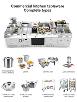 Buffet de fruits de mer et de viande crue de la cuisine japonaise, fournitures pour hôtels et restaurants, bac de présentation alimentaire en acier inoxydable avec couvercle en polycarbonate à roulettes