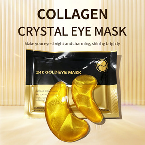 Masque pour les yeux au collagène or 24 carats, anti-rides, raffermissant, hydratant, pour le soin des yeux - Product Image 3