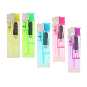 Briquet électrique jetable en plastique transparent coloré au prix <span class=keywords><strong>d</strong></span>'usine - Product Image 6
