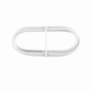 Câble de rideau plastifié blanc de 1 m - Product Image 1