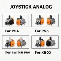 10 Pièces Capteur Analogique 3D à Effet Hall pour Manette PS5/PS4/Xbox One/Switch Pro – Pièces de Remplacement et Accessoires