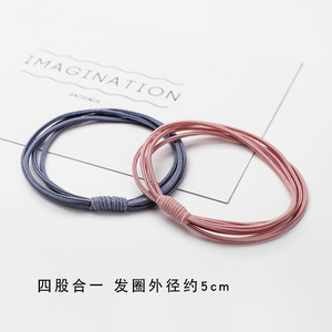 Coleteros de Alta Elasticidad en Colores Variados, Paquete de 10 Piezas, Coleteros de Tela para Uso Diario - Product Image 2