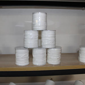 سعر المصنع YS 24 خيوط 61 مترم منسوجة قطن شمع فتيل DIY عالية الجودة عديمة الدخان علاج بالروائح الذكية شمع مواد صنع - Product Image 5