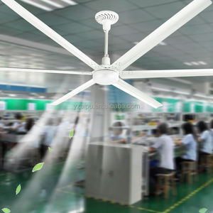 Ventilador de Techo Comercial HVLS Duel King Todo en Uno con Ventilación e Iluminación LED de 14 pies, con Control Remoto, Eficiente en Energía Eléctrica - Product Image 4