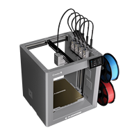 Nuova Stampante 3D Open Frame Flashforge Creator 5 con 4 Testine Automatiche, Multicolore, 500% Più Veloce, Zero Purge, PLA FDM, 1 Anno di Garanzia