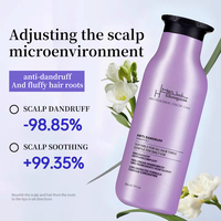 Sampo Anti-Ketombe OEM Voluminous & Smooth dengan Asam Salisilat untuk Rambut Keriting Formula Cair Unisex untuk Dewasa