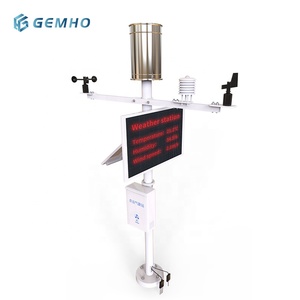 기상 관측소 전문 자동 RS485 GPRS 4G 와이파이 로라 야외 가정용 스마트 농업 기상 관측소 - Product Image 3