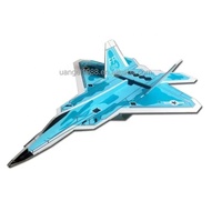 Modèle d'avion RC à aile fixe Su27 avec émetteur Microzone MC6C avec récepteur et pièces de structure pour avion RC DIY