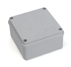 IP65 100X100X50MM ABS Manufacturer Screw Type Low Voltage Outdoor Waterproof Plastic Electrical Switch Box