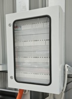 Panneau de commande IP66, armoire électrique/boîtier de distribution IP66, boîte métallique extérieure/boîtier de panneau certifié CE, courant basse tension, époxy