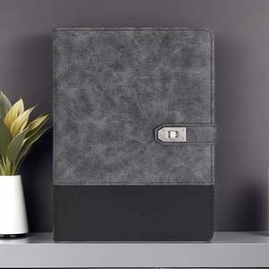 High Quality A5 Hardcover Luxury <b>Diary</b> Notebook Pen Set Fabric/PP Cover Saddle Stitching Custom Printing Customizable Features - Product Image 3