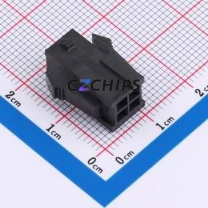 BX-MX3.0-2-2P-MJK Housing (Wire-to-Board / Wire-to-Wire) P=3mm Connector 2x2P 3mm Micro-Fit (MX 3.0) 3mm - Product Image 1