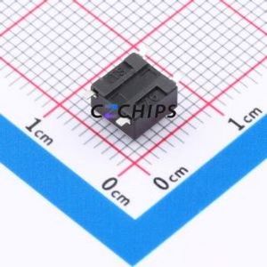 BTS0D0031BBG00 Tactile Switch SMD-4P,6x6mm Switch Round Button 1.8N Vertical Mount 6mm - Product Image 2