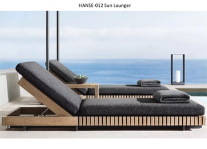 Lit <span class=keywords><strong>de</strong></span> repos <span class=keywords><strong>de</strong></span> luxe moderne pour <span class=keywords><strong>jardin</strong></span> avec coussin épais lit <span class=keywords><strong>de</strong></span> jour en <span class=keywords><strong>bois</strong></span> pour l'extérieur piscine lounge beach cabana - Product Image 5