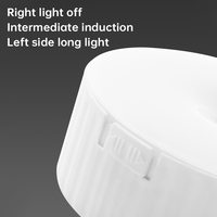 Veilleuse LED à Détecteur de Mouvement Humain, Recharge USB, Lampe de Placard Sans Fil pour Chambre et Cuisine
