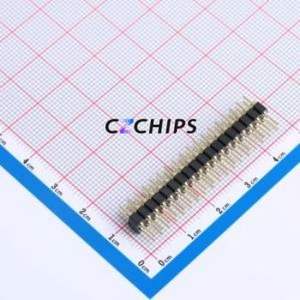 XDZ254C-2-18-Z-3.0-G1 Pin Header Through hole Component (THT),P=2.54mm Connector 2x18P 2.54mm 2.54mm Round Pin - Product Image 1