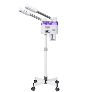Appareil de soin du visage 2-en-1 : Nano-ionique, ozone, vapeur chaude, vaporisateur sur pied, contrôle manuel pour salon de beauté - Product Image 4