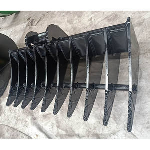 Rake de Jardim XZFE Digger Power de 36 Polegadas, 42 Polegadas e 48 Polegadas, Rake para Terra, Retroescavadeira, Rake de Raiz à Venda - Product Image 2
