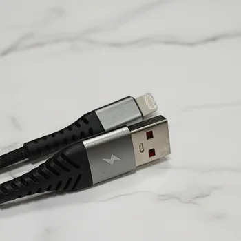 Factory Direct 1 Meter Fast Charging High Power Braided Data Cable for IOS Camera 8-14 Series and Computers