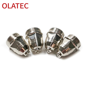 Kit d'électrodes et de buses pour torche de découpe plasma P80 avec embouts de 1,1, 1,3, 1,5 et 1,7 mm, compatible avec la découpeuse LGK100A - Product Image 2