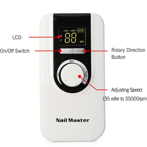 shenzhen 35000rpm Máquina <span class=keywords><strong>de</strong></span> taladro <span class=keywords><strong>de</strong></span> uñas eléctrica portátil <span class=keywords><strong>Lima</strong></span> <span class=keywords><strong>de</strong></span> uñas Kit <span class=keywords><strong>de</strong></span> taladro eléctrico <span class=keywords><strong>de</strong></span> arte Manicura <span class=keywords><strong>Pedicura</strong></span> - Product Image 2