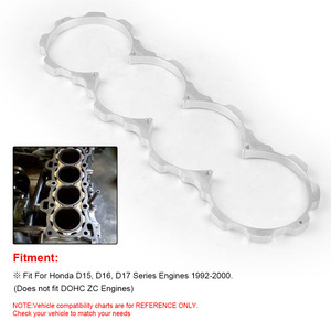 Nhôm khối động cơ bảo vệ cho Honda Civic D15 D16 D17 blockguard động cơ bonnets 208-4701 k loạt - Product Image 4