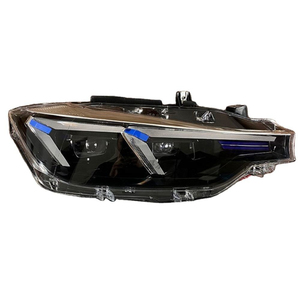 Nuevo estilo de faros delanteros LED completos compatibles con la serie 3 F30 F35 2012-2018, conectar y usar, con señal de giro dinámica y ensamblaje DRL. - Product Image 2