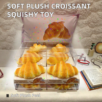 Jouet Squishy en Peluche Croissant à Remontée Lente, Mignon, Anti-Stress, Doux, Kawaii, Fidget, pour Enfants de 14 Ans et Plus, Fabriqué en Chine, Modèle 541