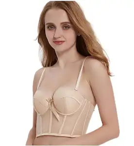 Comfortable Stylish transparent corset bra underwear_4 Deals