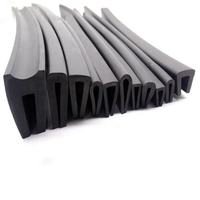 Bande de protection en caoutchouc flexible EPDM en forme de U, résistante aux intempéries et aux UV, pour machines agricoles et industrielles