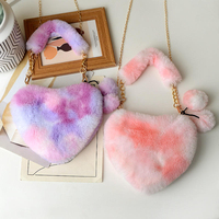 Sac de rangement en peluche pour femme, sac à bandoulière fourrure pêche pour l'automne et l'hiver, sac à main quotidien, cadeaux, sac de rangement