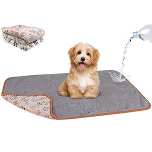 3er Pack wasserdichte warme Fleece-Haustier decken Wasch bare Kleintier käfig einlagen für Katzen Hamster Schweine Weiche Schlaf matte Pad Haustiere - Product Image 2