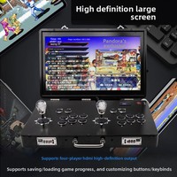 Machine d'arcade Pandora portable sans batterie, design pliable, avec système de tickets de prix, fonctionnement à pièces, pour jeux d'arcade populaires