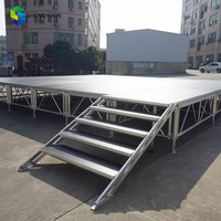 Plateformes de Scène en Aluminium, Scène Extérieure, Scène Mobile pour Concerts, Événements, Mariages, Scène Portable