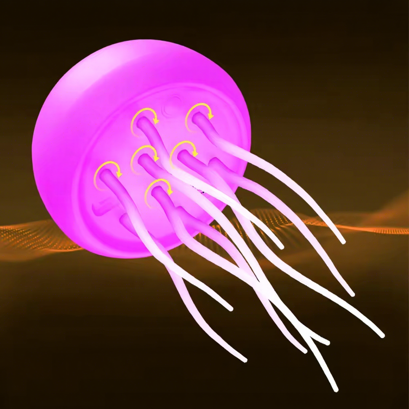 Creative Floating Jellyfish LED Night Light