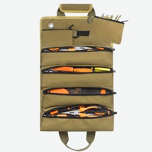 Heavy Duty Tool Bag Customizable Oxford Hardware Organizer Technician Tool Bag Electrician Tool Pouch With Adjustable Belt - Product Image 1