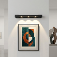 Éclairage mural LED extérieur en aluminium 12W, étanche IP65