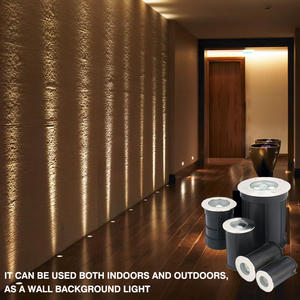 Lampes d'<span class=keywords><strong>extérieur</strong></span> étanches IP68 à basse tension pour jardin et cour avec fond en contreplaqué, projecteurs muraux et au sol - Product Image 6