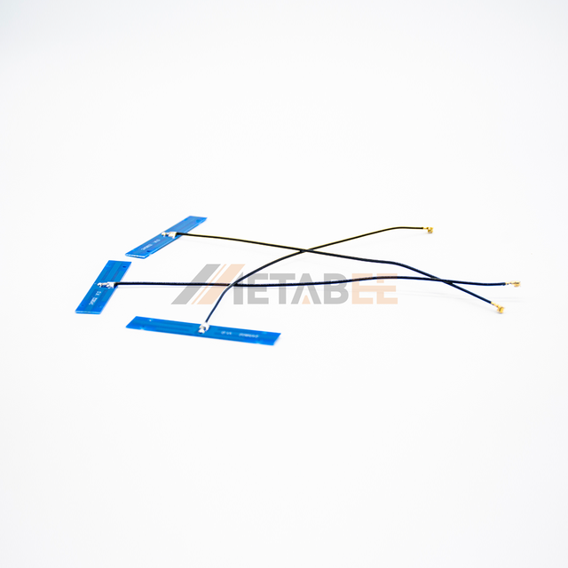Reliable WiFi Flat Flexible Cable Antenna 2400MHz 2500MHz Low Loss RF1.13 UFL I Interface