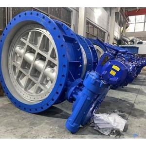 Válvula de Mariposa D943Y 16C DN1600 de Acero Fundido, Triple Excéntrica, de Cierre de Agua a Temperatura Normal, Tipo Interruptor - Product Image 2