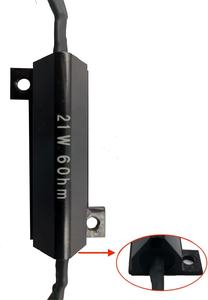 Résistance de charge <span class=keywords><strong>LED</strong></span> Greluma 4 pièces 21W 6ohm pour mini-indicateurs <span class=keywords><strong>LED</strong></span> SMD, fréquence de clignotement droite - Product Image 3