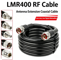 Câble de connexion RF LMR400, extension d'antenne WIFI, câble coaxial extérieur marin à faible perte N/TNC/BNC/M, câble d'extension HNT