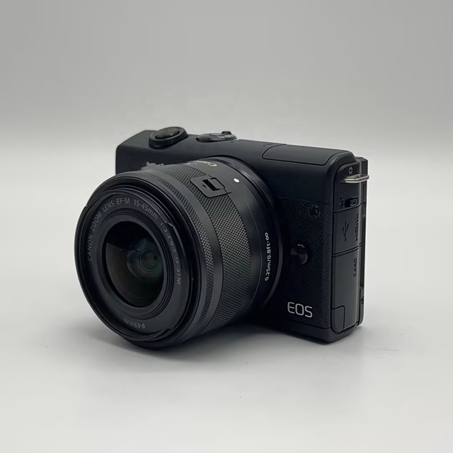 Used 24.2MP Original M6 Mirrorless Camera with 15-45 Lens,M3 Mirrorless with 15-45mm Lens SD Card Support Entry-Level Choice
